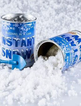 SCHNEESTURM IN EINER DOSE 5 DOSEN INSTANT KÜNSTLICHER MAGISCHER SCHNEE - Stolberg (Rheinland, Kupferstadt)