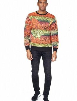 Rusty Neal Sweatshirt Rusty Neal Sweater im trendigen Tiger-Design