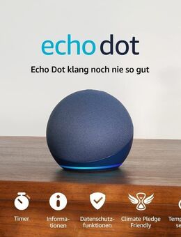 Echo Dot 5. Gen. Smarter WLAN- und Bluetooth-Lautsprecher - Berlin Neukölln
