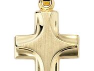 JOBO Kreuzanhänger Anhänger Kreuz, 585 Gold