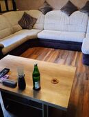 Wohnlandschaft U-form mit Schlaffunktion zu verschenken in 58452