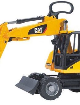 Bruder® Spielzeug-Bagger Cat Mobilbagger 44 cm (02445), Made in Europe