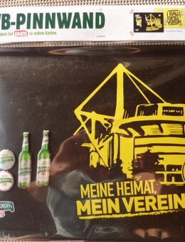 BVB 09 Magnettafel mit 4 Magneten mit Brinkhoff´s Werbung - OVP original verpackt - Sarstedt