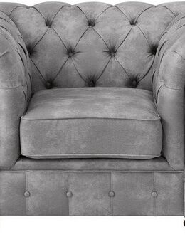 Home affaire Sessel Chesterfield B/T/H: 105/69/74 cm, mit hochwertiger Knopfheftung, auch in Leder