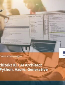 Systemarchitekt KI / AI Architect (m/w/d) - Python, Azure, Generative AI - Karlsruhe