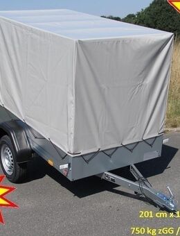 STEMA - Anhänger 750 kg OPTI mit Plane grau 133 cm - günstig NEU - Iserlohn