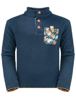 Jack Wolfskin Troyer VILLI BUTTON FLEECE K