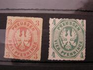 Preußen 4Pf+3Pf,1861-65,Mi:DE 14+19,  Lot 495
