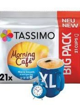 3 x Packungen Tassimo Kapseln 1x Jacobs Krönung + 2 x Big Pack Morning Cafe - Dortmund
