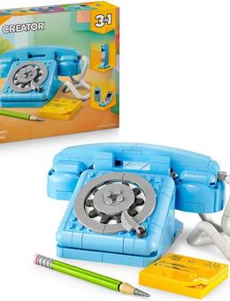 LEGO® Retro-Telefon (31174), LEGO LEGO Creator Konstruktionsspielsteine, (383 St), Made in Europe
