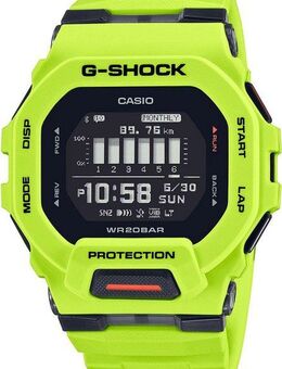CASIO G-SHOCK GBD-200-1ER Smartwatch, Armbanduhr, Herren,Bluetooth,Schrittzähler,bis 20bar wasserd.,digital