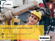 Supplier Quality Specialist (m/w/d) - Gelnhausen