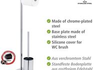 WENKO WC-Garnitur Iria, mit Papierrollenhalter und WC-Bürste