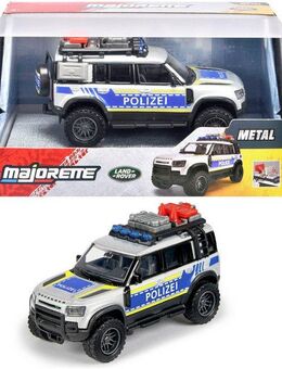 majORETTE Spielzeug-Auto Land Rover Defender 90 Police
