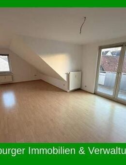 Helle 2-Zimmer-Dachgeschosswohnung mit Balkon in Bösingfeld - Extertal
