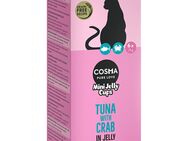 Sparpaket Cosma Mini Jelly Cups 24 x 25 g - Thunfisch/Krebs