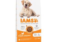 2 kg gratis! 12 kg IAMS Advanced Nutrition - Senior Large Dog mit Huhn