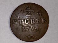 Münze Altdeutschland Herzogtum Jülich-Berg 1/4 Stuber 1794 PR - Cottbus