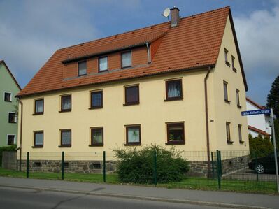 3-Zimmer Wohnung Erdgeschoss, Gartennutzung und Stellplatz Käthe-Kollwitz-Straße 36 in Freiberg