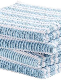 DDDDD Spültuch Stripe, 30x30 cm, aus 100% Baumwolle, (Set, 4-tlg), mit luxuriöser Rippenstruktur und optimale Feuchtigkeitsaufnahme