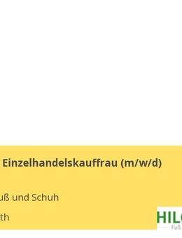 Ausbildung Einzelhandelskauffrau (m/w/d) - Simmerath