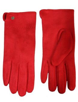 Capelli New York Strickhandschuhe (1 Paar) mit Ziernaht, Metall-Logo, Feinripp-Strick, elastisch