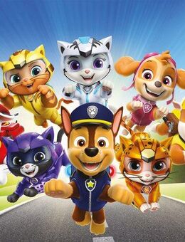 Bönninghoff Leinwandbild, Cartoon, Hunde, Katzen, Kinder, Paw Patrol, Serien, Tiere (1 St)