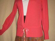 NEU * Edel * ausgefallen * Original VINTAGE * Feinstrick * Cardigan * Strickjacke "ODEON" Gr. 40- 42/ M- L * hummer * lachs * - Riedlingen