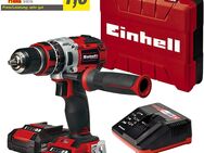 Einhell Akkuschrauber TE-CD 18 Li-i Brushless Power X-Change (mit Schlagfunktion, Li-Ion, 18 V, 2 Gang, 60 Nm, LED Licht, Koffer, inkl. 2 x 2,0 Ah Akku und Ladegerät) - Wuppertal