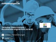 Techniker Elektrotechnik / Automatisierungstechnik (m/w/d) - Heilbronn
