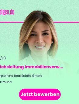 Bereichsleitung Immobilienverwaltung (m/w/d) - Dortmund