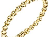 JOBO Goldarmband, Erbsarmband 585 Gold 19 cm