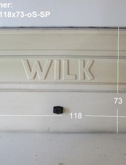 Wilk Wohnwagen Gaskastendeckel ca 118 x 73 gebraucht - Sonderpreis (zB 540/545 BJ89/90) - Bugfrontdeckel / Bugklappe / Gasklappe / Flaschenkastendeckel / Flaschenkastenabdeckung - Schotten Zentrum