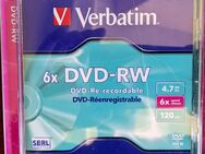 Verbatim DVD -RW 4.7GB, 6x Speed, 3 Stck. - Jena