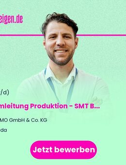 Teamleitung Produktion - SMT Bestückung (m/w/d) - Fulda