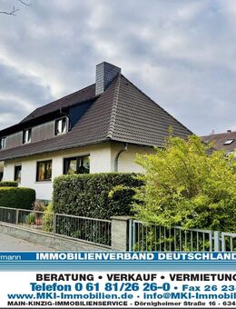 Zwei Doppelhaushälften mit Außenpool und Gartenparadies in einem gewachsenen Wohngebiet - Hanau (Brüder-Grimm-Stadt)