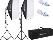 GEEKOTO Softbox Set Fotostudio 50×70cm, professionelle Fotografie - Wiesbaden