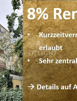 ETW vollausgestattet in Top-Lage - ca. 8% Bruttorendite mit Kurzzeitvermietung - München