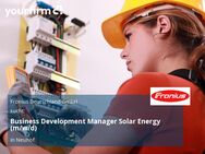 Business Development Manager Solar Energy (m/w/d) - Neuhof (Hessen)