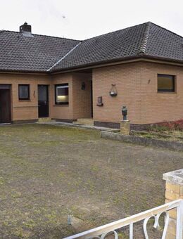 Wohnen auf ebener Erde! Großzügiger Bungalow in Ihlienworth - Ihlienworth