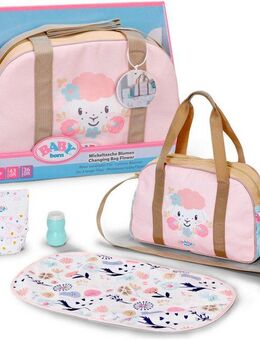 Baby Born Puppen Wickeltasche Wickeltasche Blumen