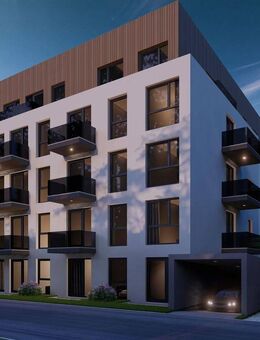 Bester Energiestandard! Moderne 2-Zi-Wohnung mit Balkon und Küche - KFW 40 NH - Neuötting