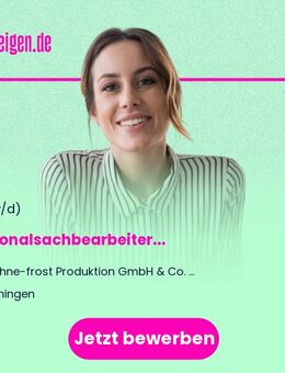 Personalsachbearbeiter (m/w/d) - Löningen