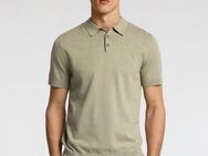 SELECTED HOMME Poloshirt SLHBERG SS KNIT POLO NOOS aus Feinstrick