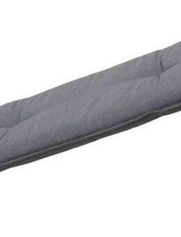 Madison Bankauflage Panama, 140 cm, passend für 3er Bank, 140cm, grau