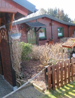 Attraktives Blockhaus am Bernsteinsee - Ihr idyllischer Rückzugsort im Grünen - Sassenburg
