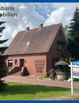 Solides Einfamilienhaus auf Gartengrundstück in Kanallage! - Ostrhauderfehn