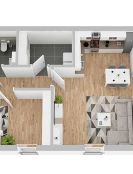 Dein neues Heim in Neuenhaus - Ziehe ein in diese traumhafte 2-Zimmer Neubauwohnung! - Neuenhaus