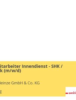 Vertriebsmitarbeiter Innendienst - SHK / Haustechnik (m/w/d) - Straubing