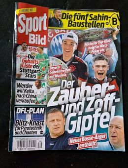 Sport Bild Nr. 39/2024 25.09.2024 Bundesliga Fußball SportBild Bayern München - Essen